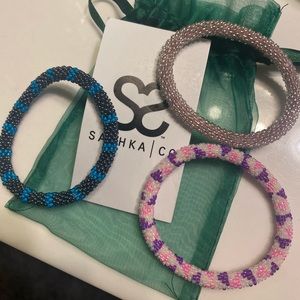 (3) Shaska bracelets